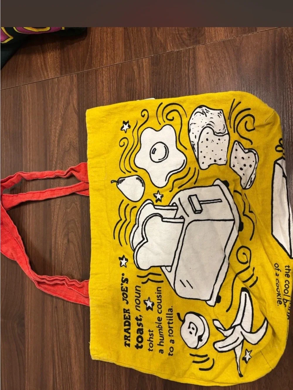 Trader Joe's tote bag